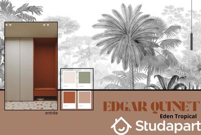 Chambre - 11 m² - 1 pièce