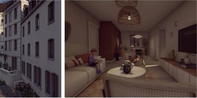 Appartement - 93 m² - 3 pièces