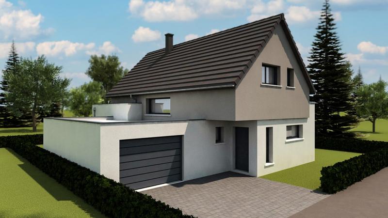 Maison contemporaine - 116 m² - 4 pièces