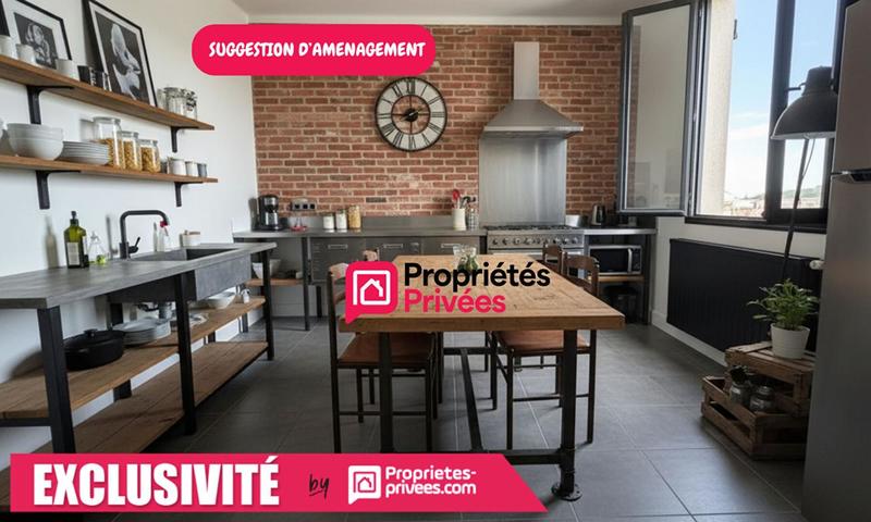 Maison - 60 m² - 3 pièces