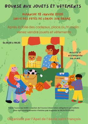 Bourse aux vêtements et aux jouets