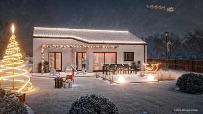 Maison - 90 m² - 5 pièces