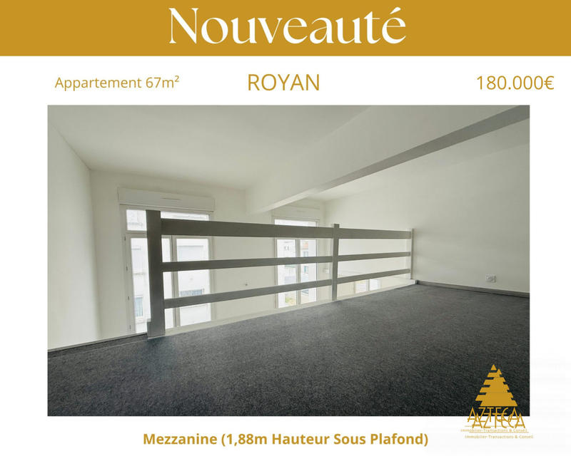Appartement - 67 m² - 2 pièces