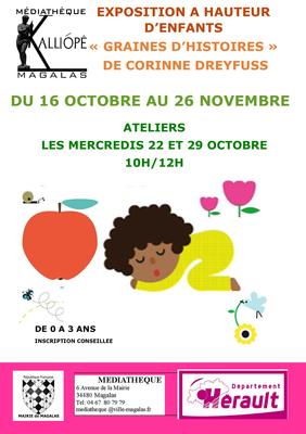 Exposition a Hauteur d'Enfants - &quot;Graines d'Histoires&quot;