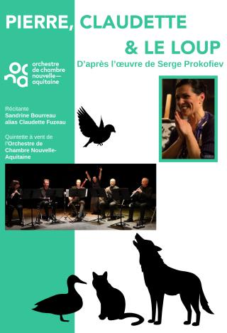 Concert - Pierre, Claudette et le Loup à Aiffres