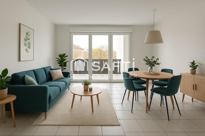 Appartement - 70 m² - 3 pièces