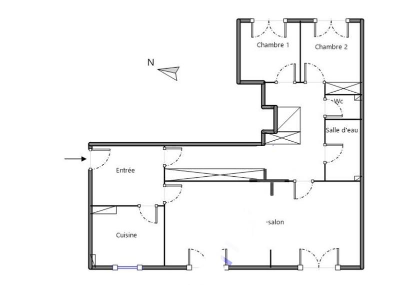 Appartement - 91 m² - 4 pièces