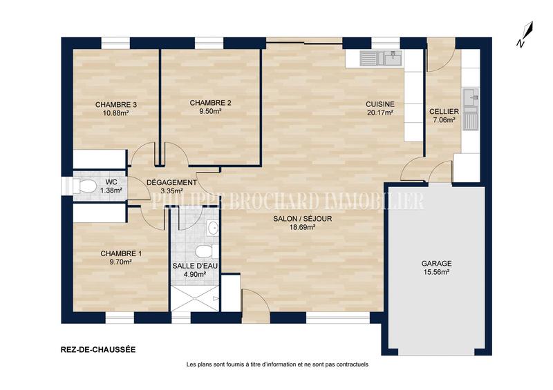 Maison - 86 m² - 4 pièces