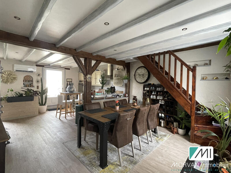 Maison ancienne - 100 m² - 5 pièces