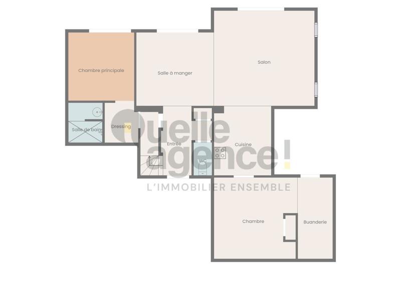 Maison - 121 m² - 6 pièces