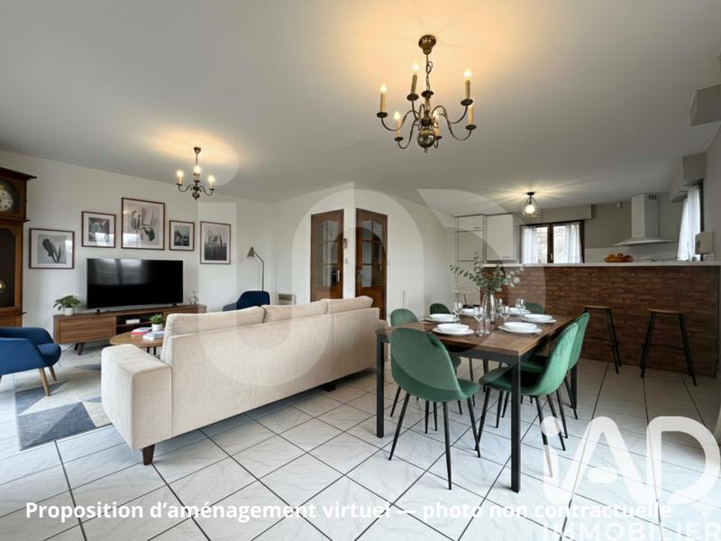 Maison - 90 m² - 3 pièces