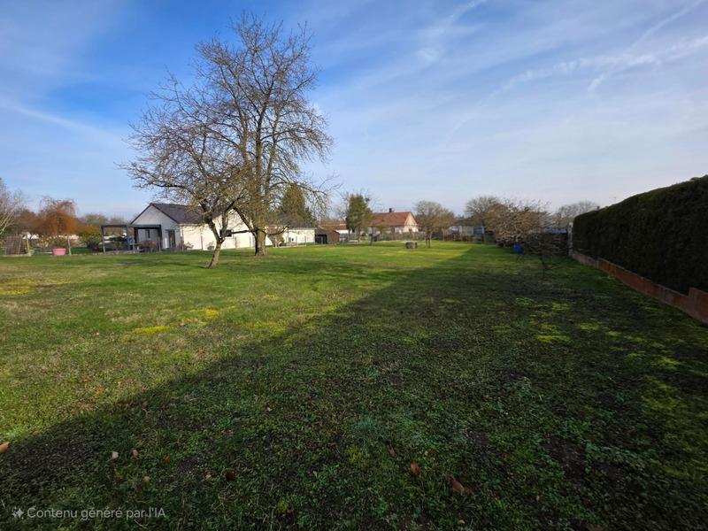 Terrain constructible - 1 140 m²