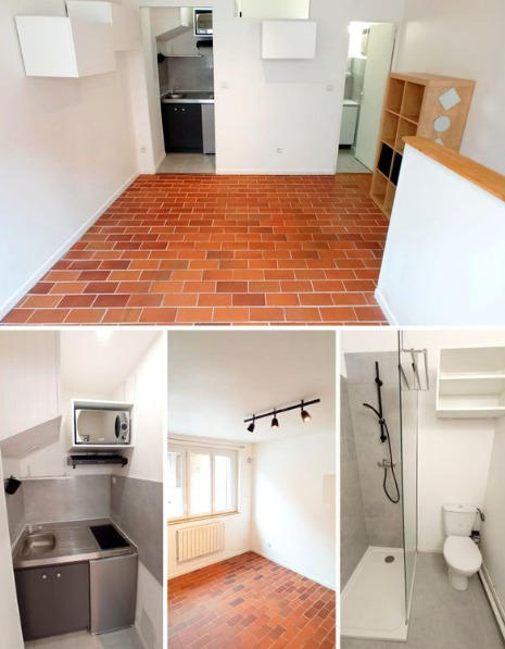 Studio - 20 m² - 1 pièce