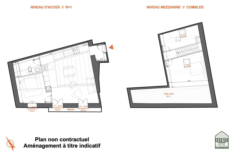 Duplex - 83 m² - 4 pièces