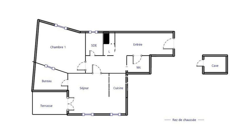 Appartement - 59 m² - 3 pièces