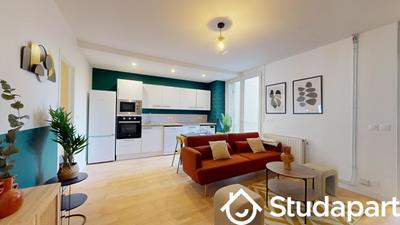 Chambre - 9 m² - 1 pièce