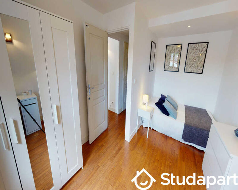 Chambre - 12 m² - 1 pièce