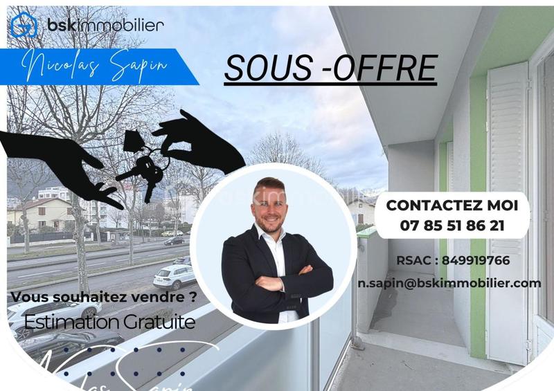 Appartement - 61 m² - 3 pièces