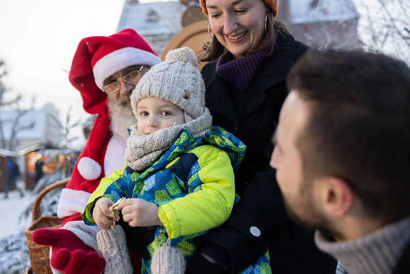 Rencontrez le Père Noël et la Mère Noël