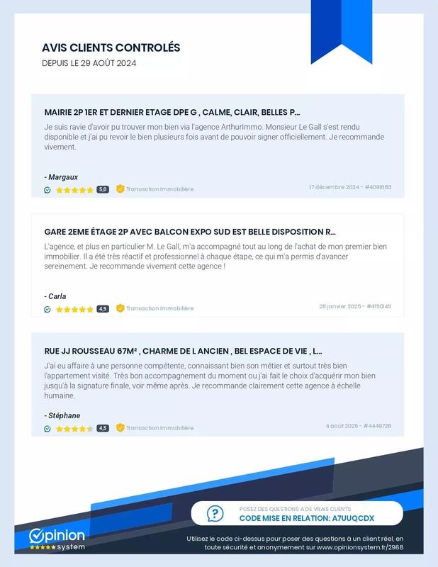 Appartement - 82 m² - 3 pièces