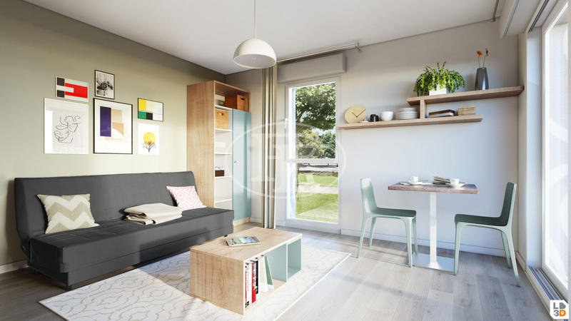 Appartement - 19 m² - 1 pièce