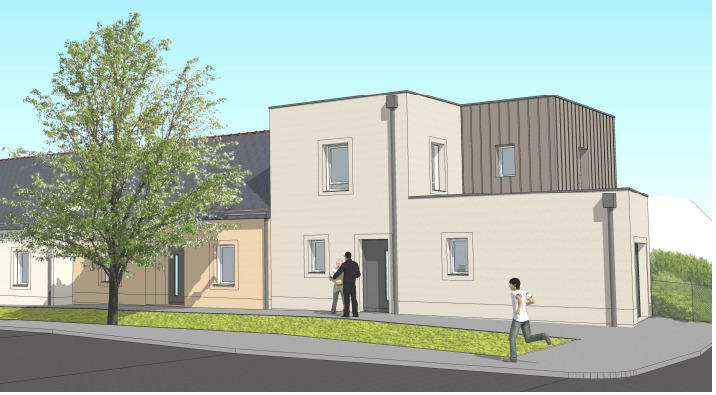 Maison - 92 m² - 4 pièces