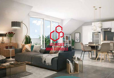 Appartement - 61 m² - 3 pièces