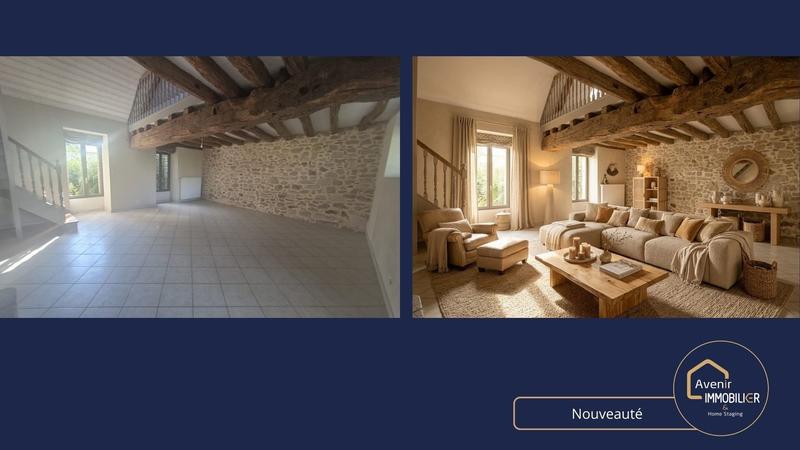 Maison ancienne - 143 m² - 6 pièces