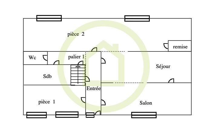 Maison - 126 m² - 6 pièces