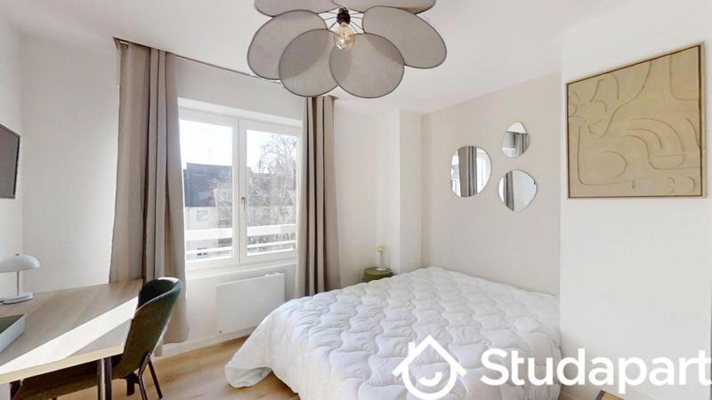 Chambre - 10 m² - 1 pièce