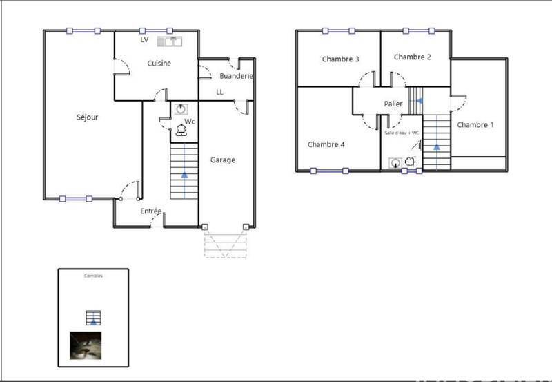 Maison - 114 m² - 6 pièces