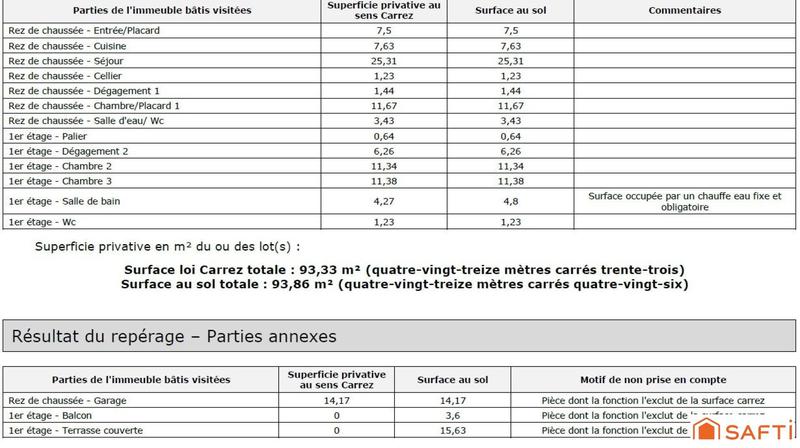 Maison de ville - 100 m² - 4 pièces