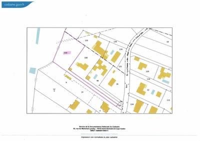 Terrain constructible - 2 245 m²