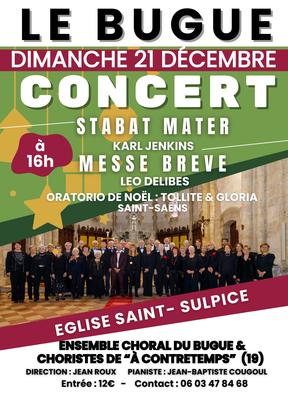 Concert par l'Ensemble Choral du Bugue
