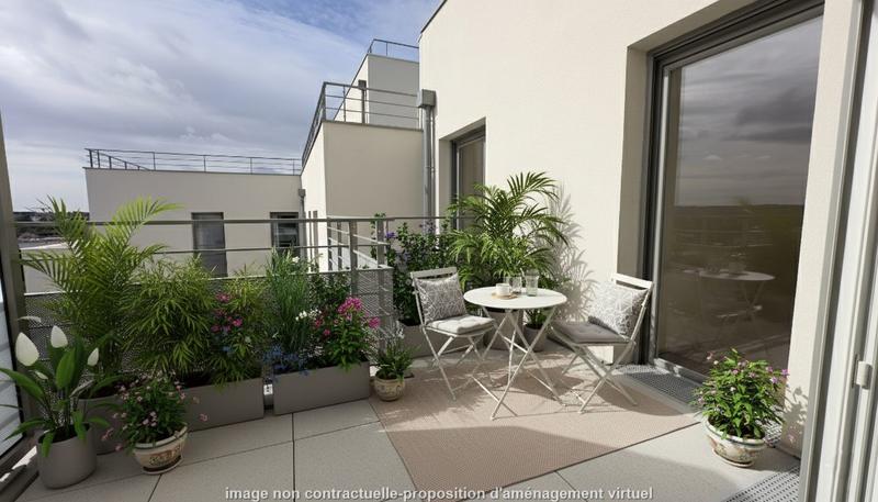Appartement - 61 m² - 3 pièces