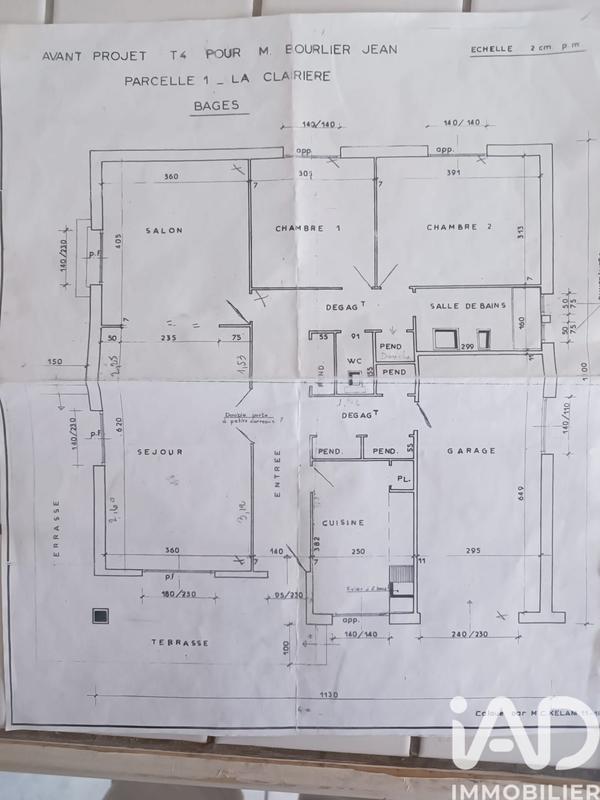 Maison - 93 m² - 3 pièces