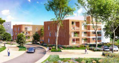 Appartement - 66 m² - 3 pièces