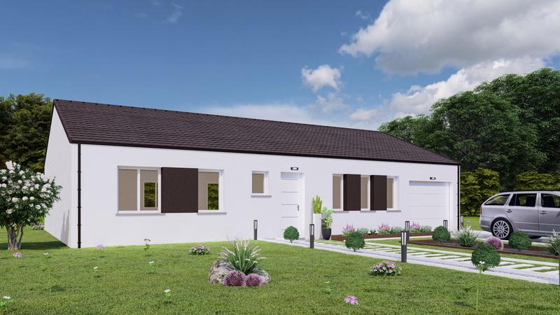 Maison - 92 m² - 6 pièces