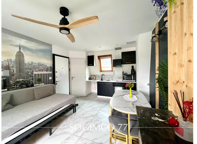 Appartement - 37 m² - 2 pièces