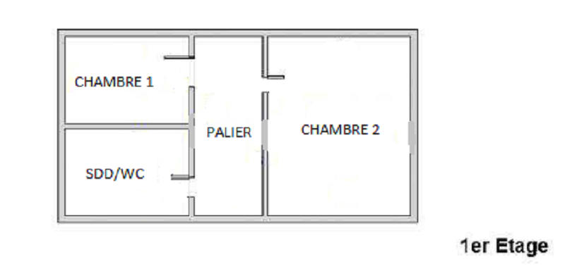 Appartement - 54 m² - 3 pièces