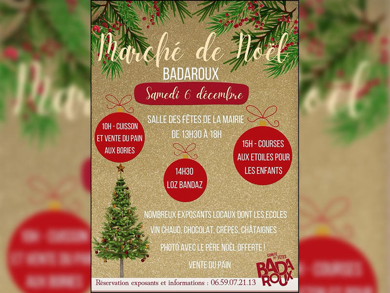 Marches de Noêl de Badaroux
