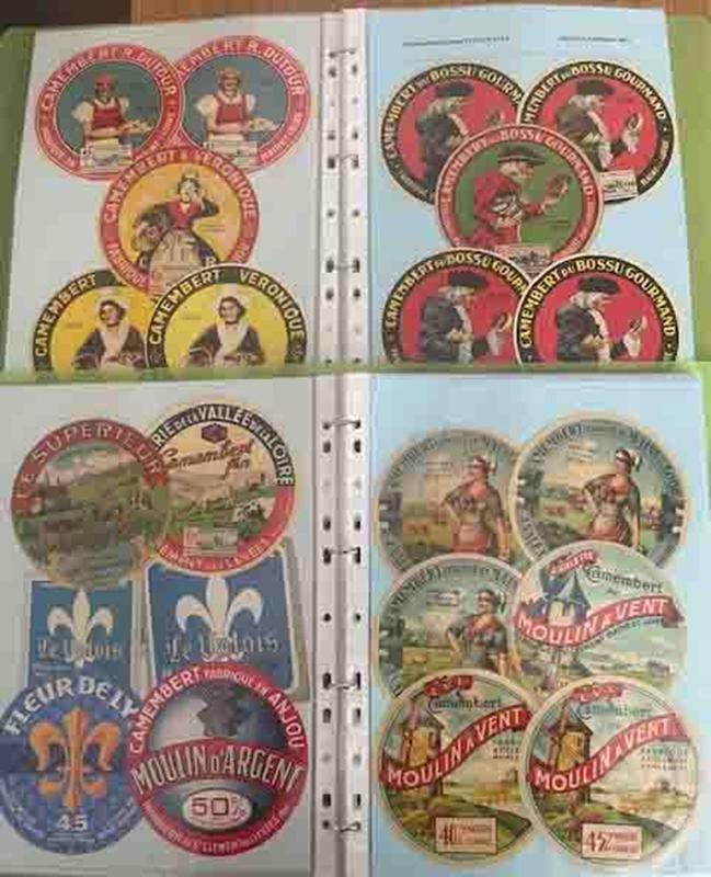 Bourse aux étiquettes de fromage