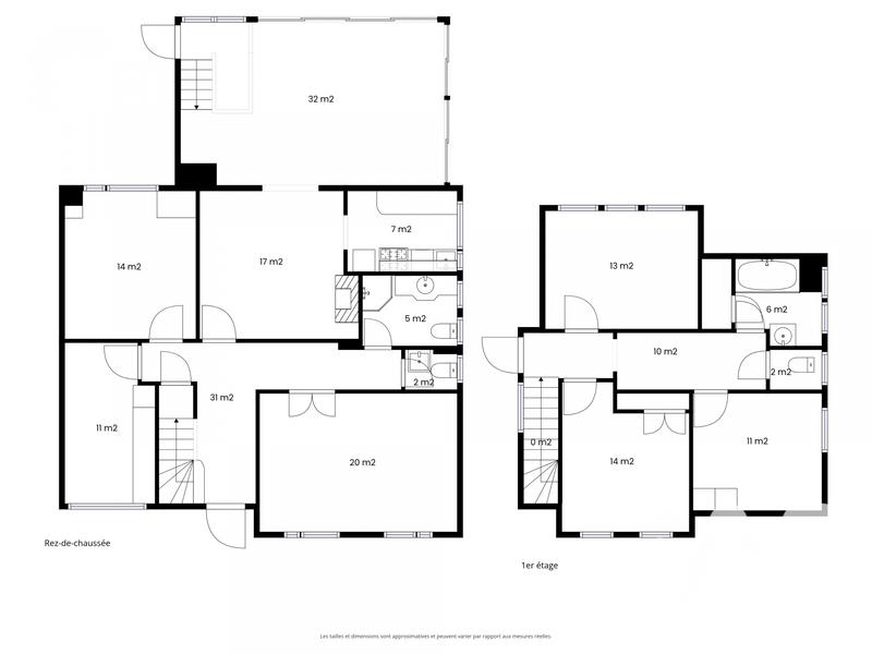 Maison - 187 m² - 8 pièces