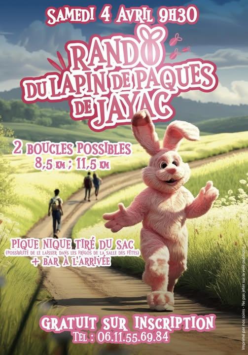Rando du lapin de Pâques de Jayac