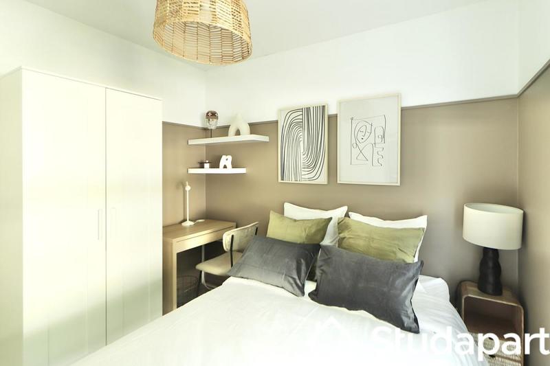 Chambre - 10 m² - 1 pièce