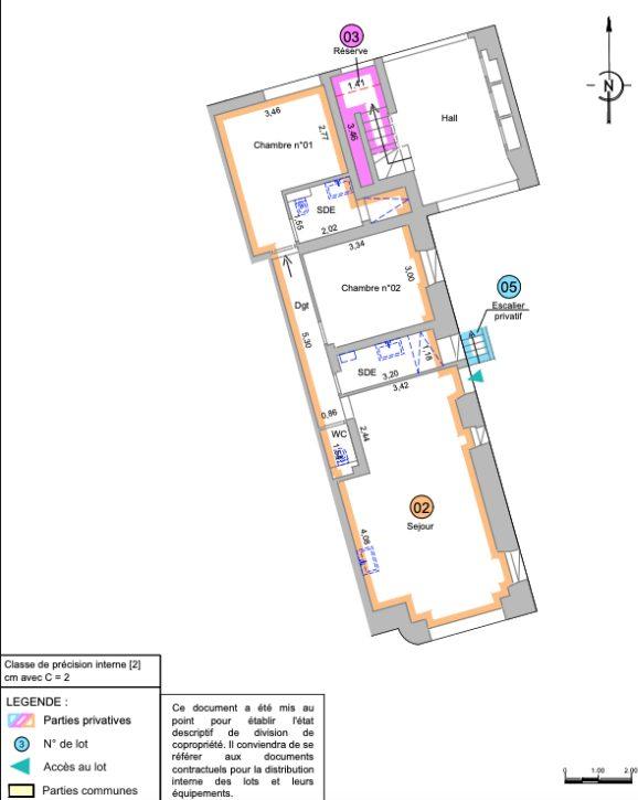 Appartement - 63 m² - 3 pièces