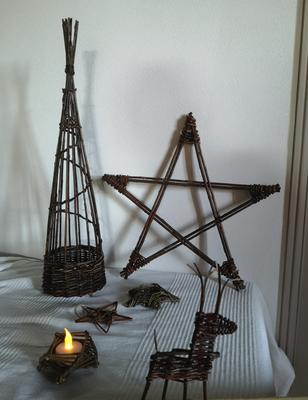 Stage de vannerie : Sapin de table en osier