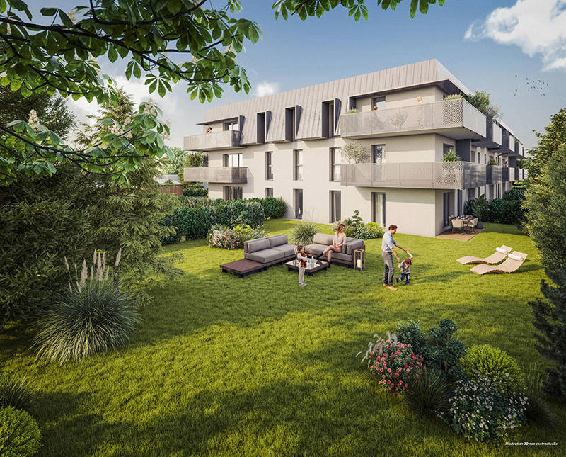 Appartement - 60 m² - 3 pièces