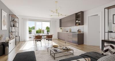 Appartement - 45 m² - 2 pièces