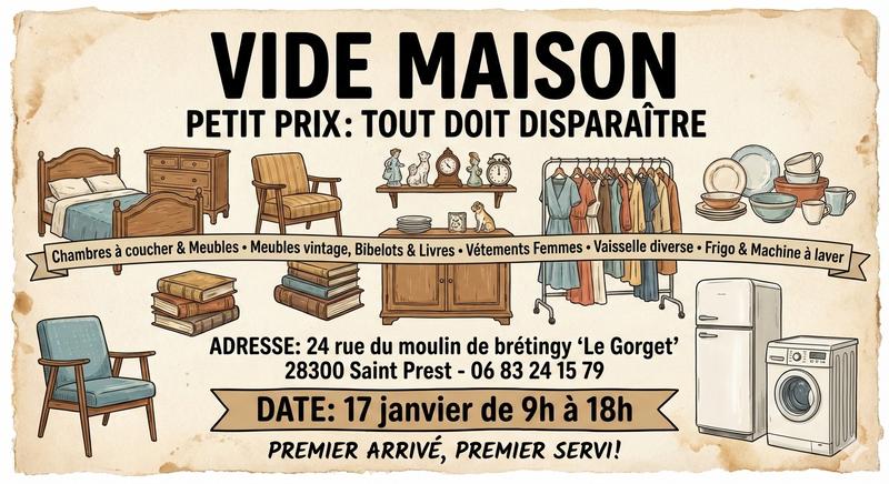 Vide maison